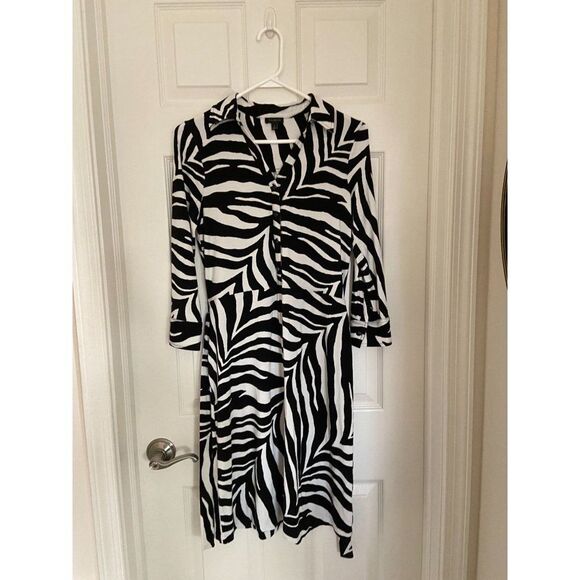 Talbots Zebra Print Dress (Small) - Picture 2 of 4